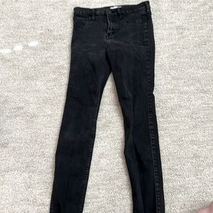 Black Abercrombie skinny jeans